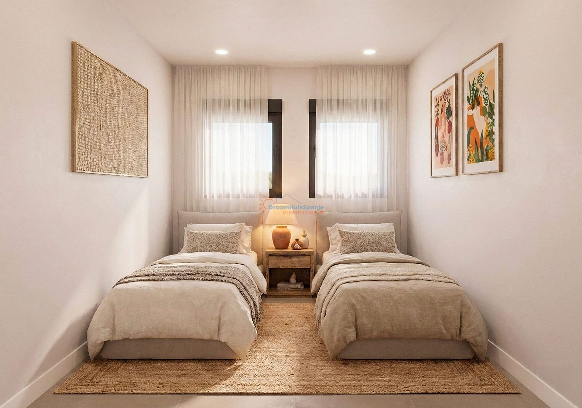 Moderne 2 slaapkamer villa te koop in Mazarron - DroomHuisSpanje