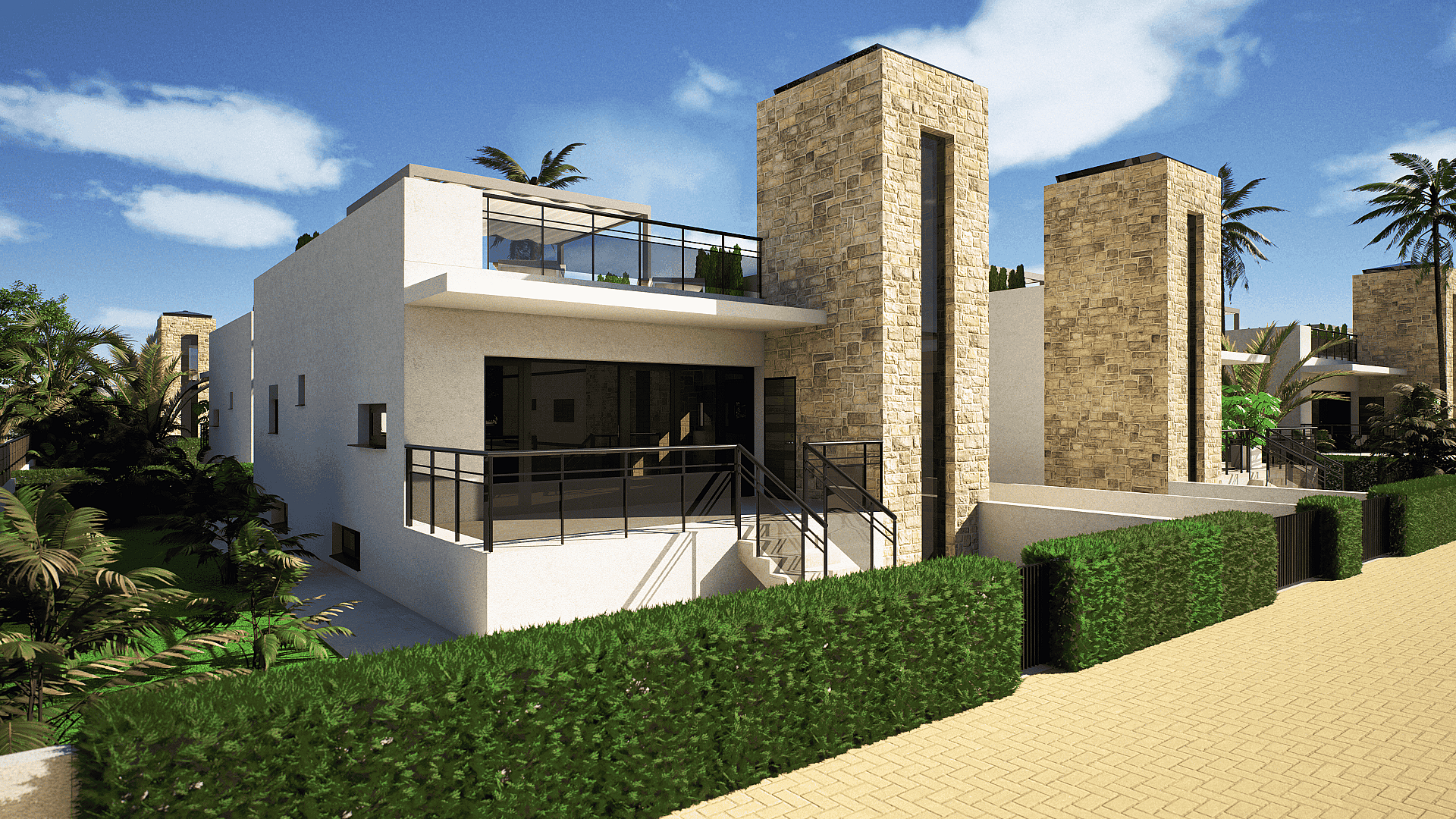 Moderne 2 slaapkamer villa te koop in Mazarron - DroomHuisSpanje