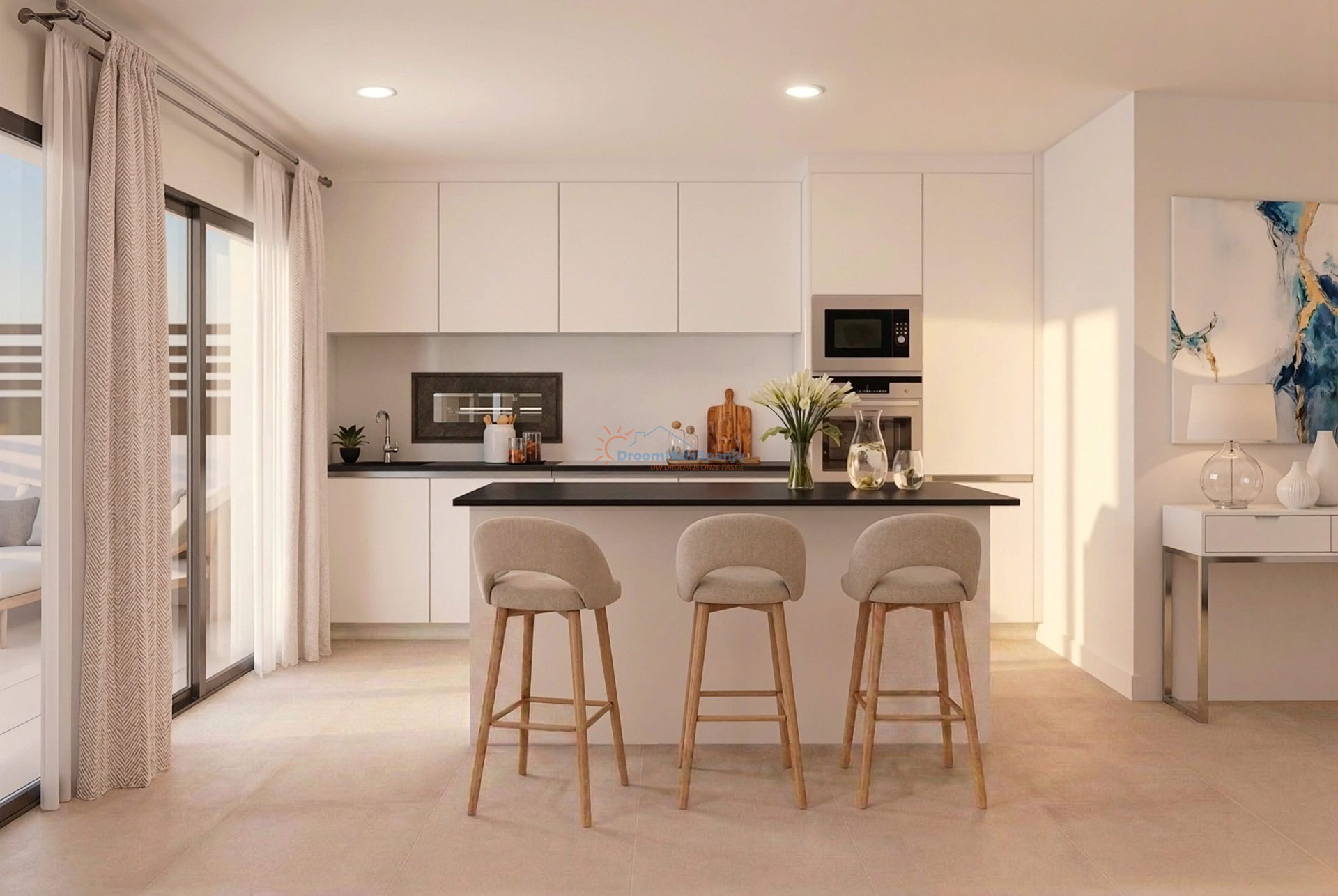 Moderne 2 slaapkamer villa te koop in Mazarron - DroomHuisSpanje