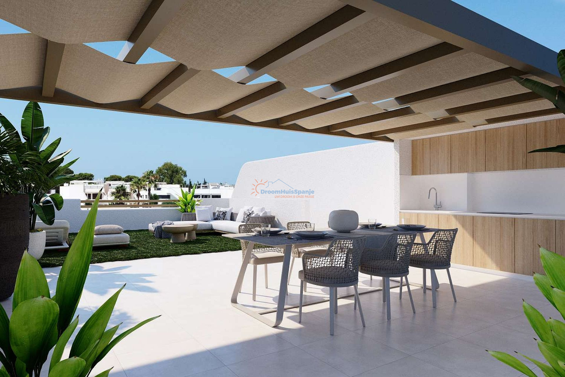 3 slaapkamer penthouse met privé dakterras in Costa Calida - DroomHuisSpanje