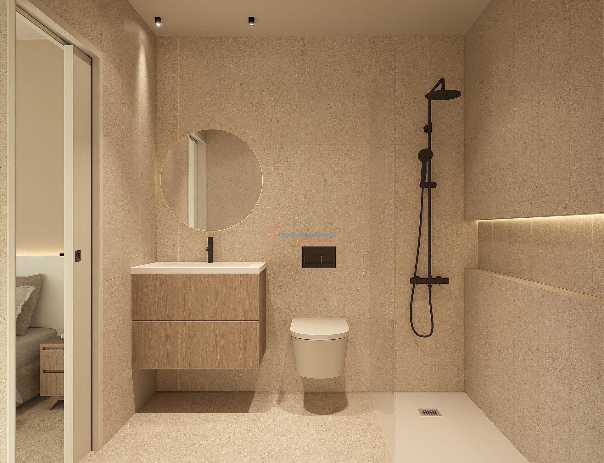 Moderne villa met dakterras en zwembad te koop in Roldan - DroomHuisSpanje