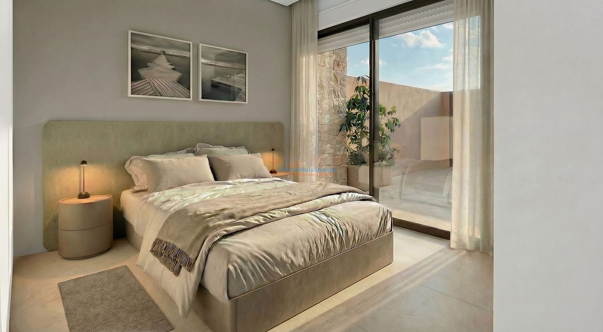 Moderne quad villa te koop in het el Alba Resort, Roldan - DroomHuisSpanje