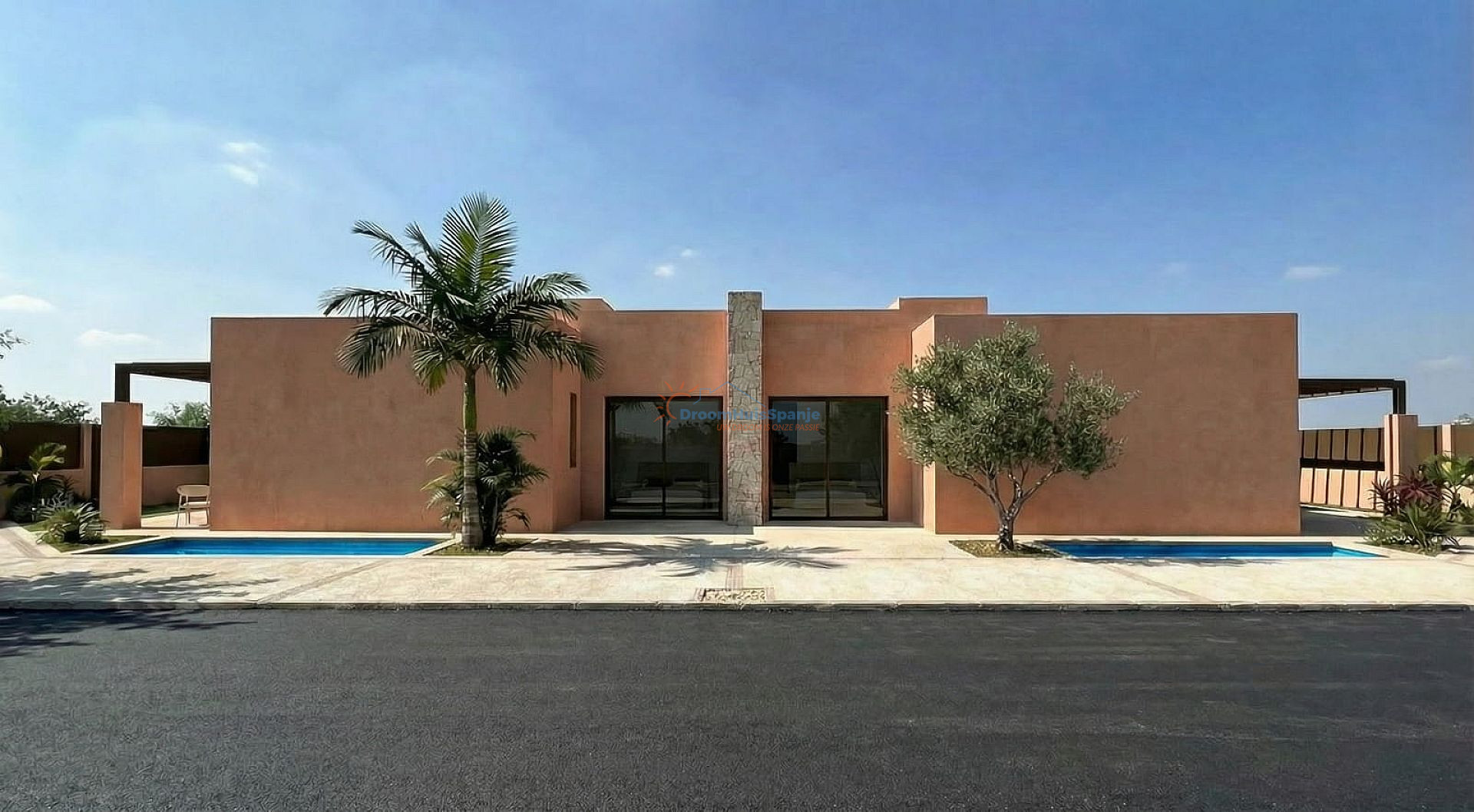 Moderne quad villa te koop in het el Alba Resort, Roldan - DroomHuisSpanje