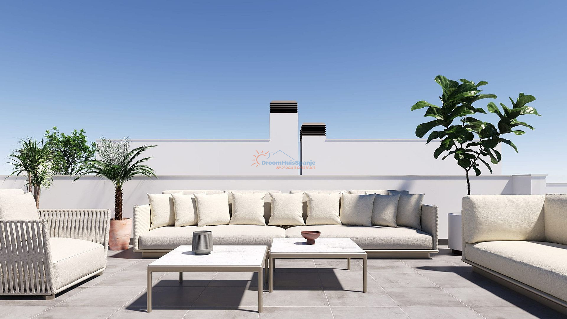 Geschakelde villa met privé zwembad in Roldan, Murcia - DroomHuisSpanje