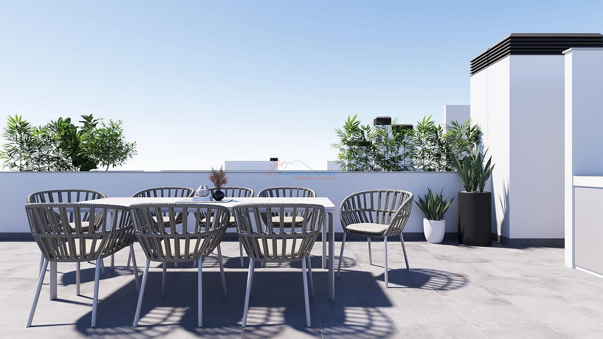 Geschakelde villa met privé zwembad in Roldan, Murcia - DroomHuisSpanje