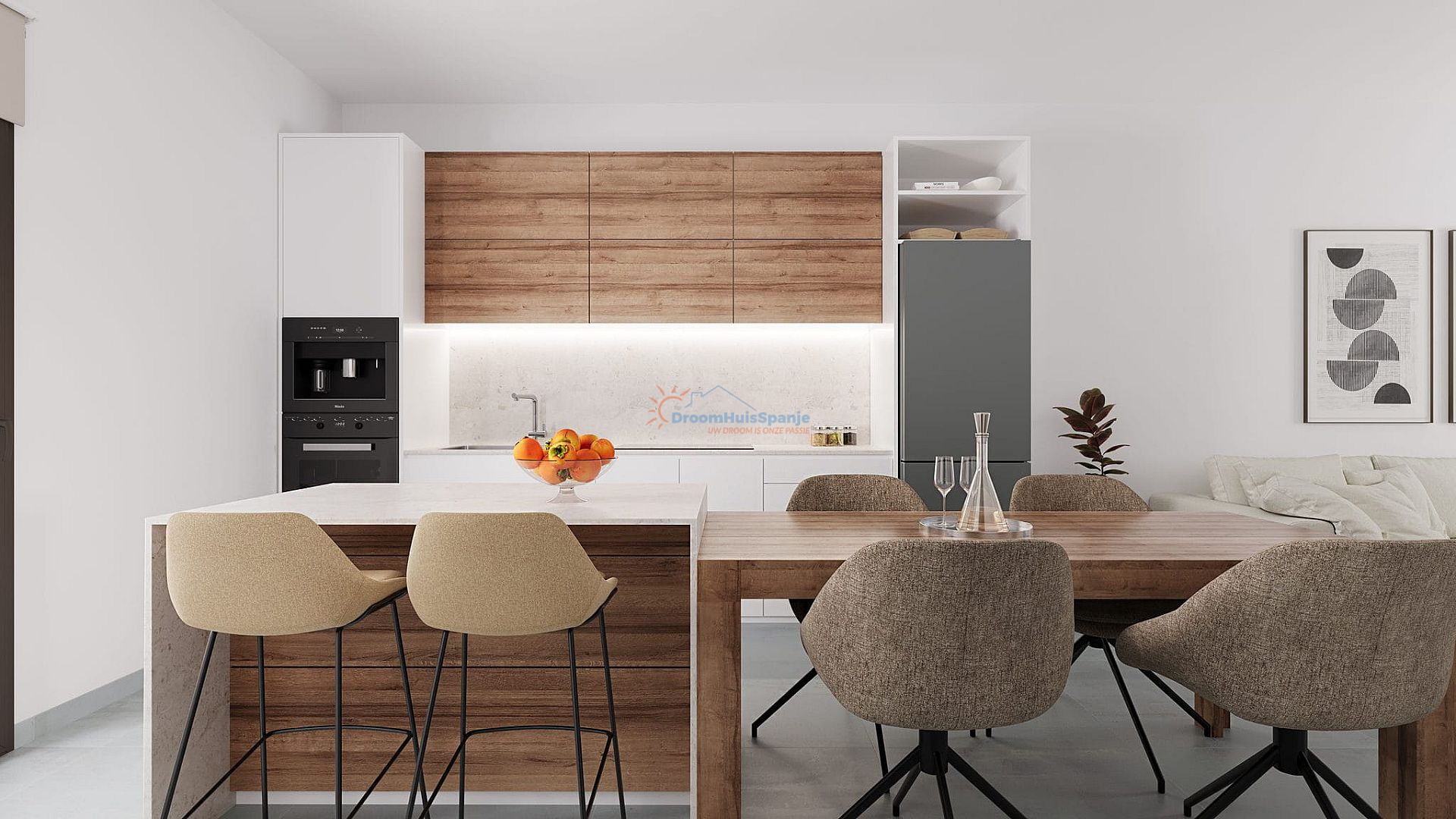 Geschakelde villa met privé zwembad in Roldan, Murcia - DroomHuisSpanje