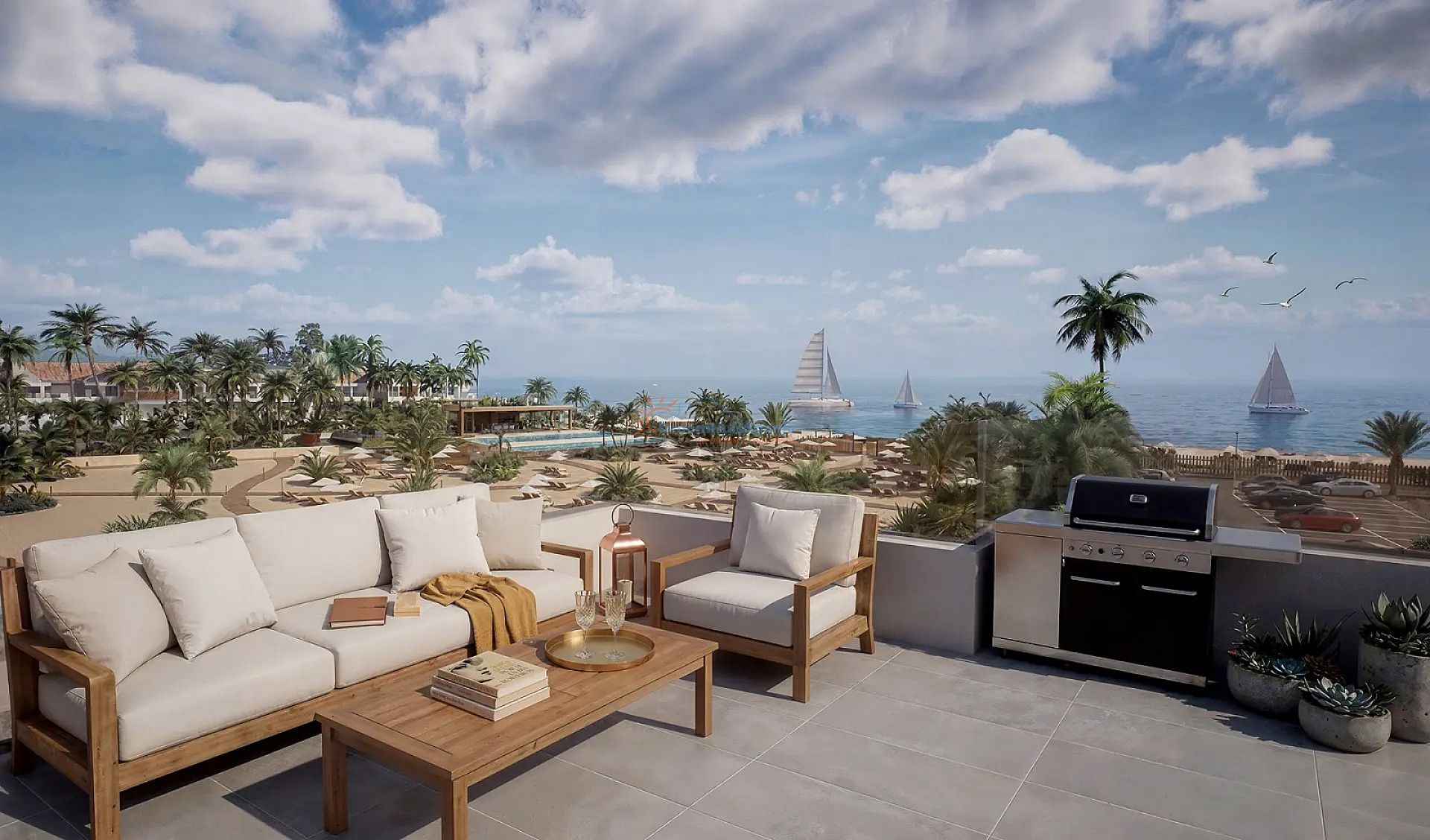 Penthouse op loopafstand van het strand in Vera - DroomHuisSpanje