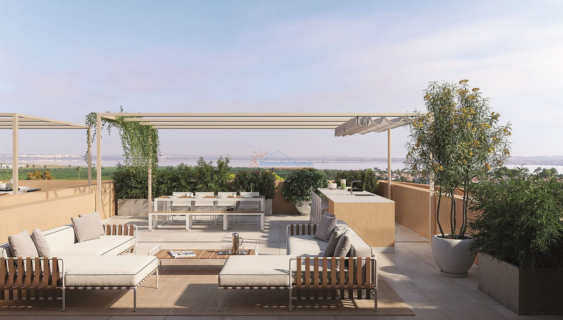 Penthouse met eigen dakterras te koop in Torrevieja - DroomHuisSpanje