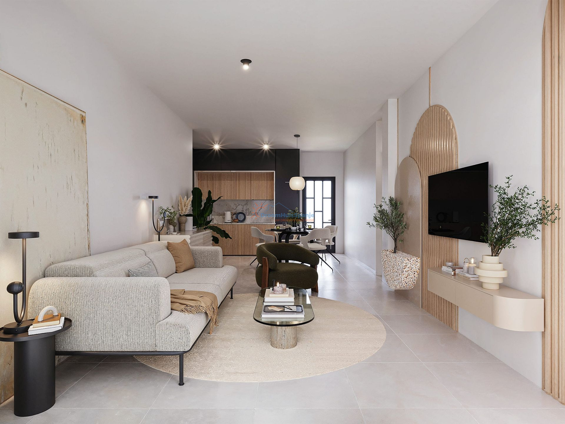 Begane grond appartement met privé tuin in San Miguel de salinas - DroomHuisSpanje