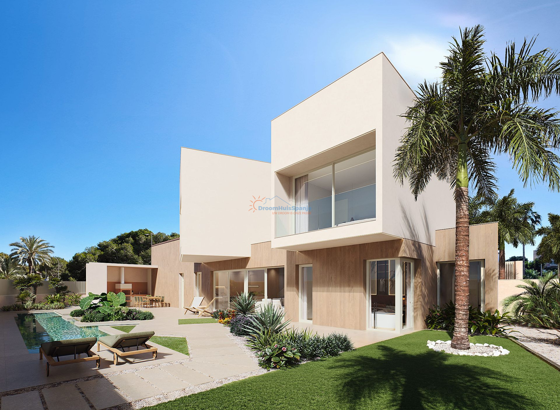 Luxueuze design villa met 4 slaapkamers te koop in de Costa Blanca Zuid - DroomHuisSpanje