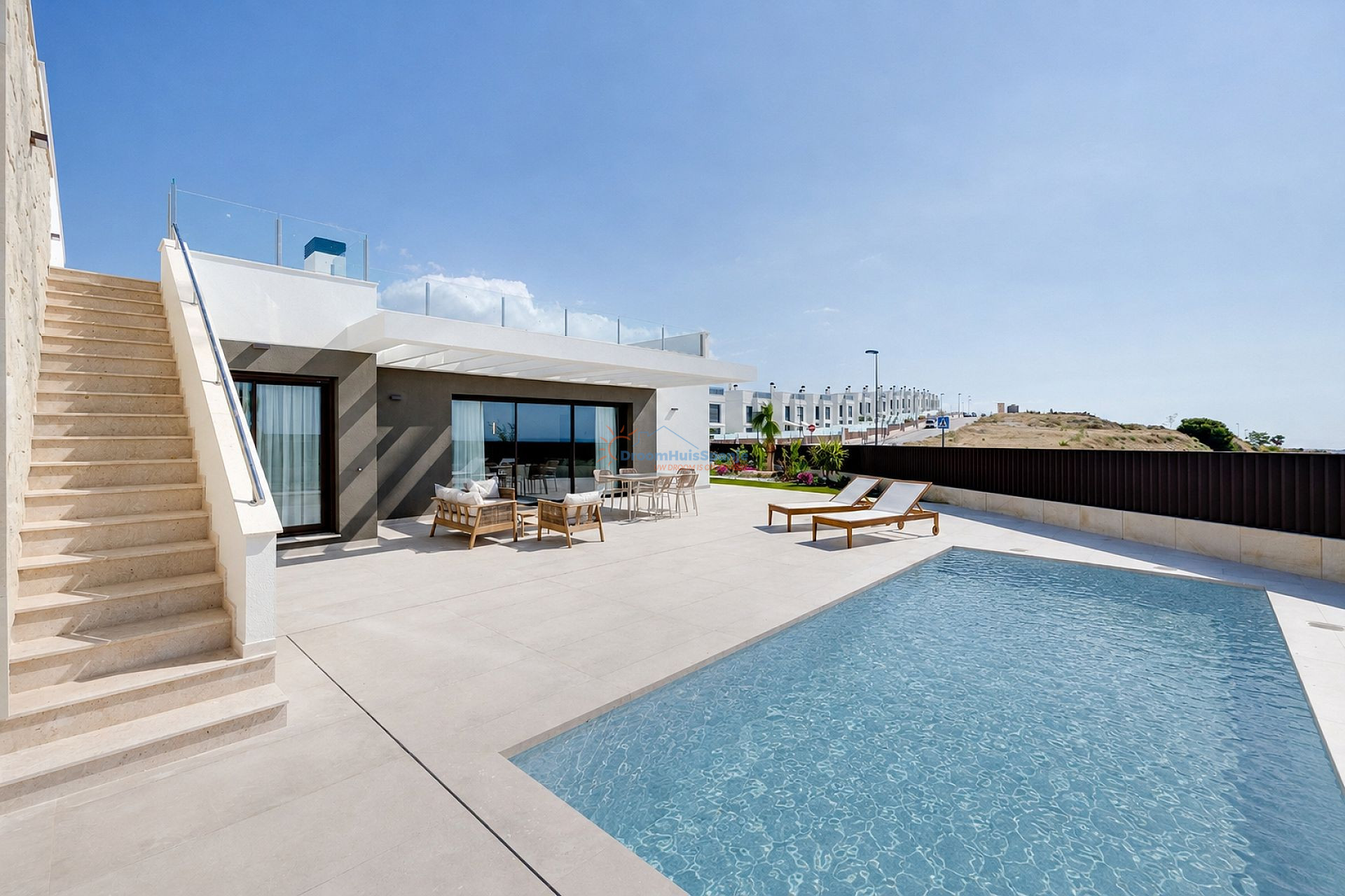 Chalet independiente en Mutxamel - Obra nueva - DroomHuisSpanje