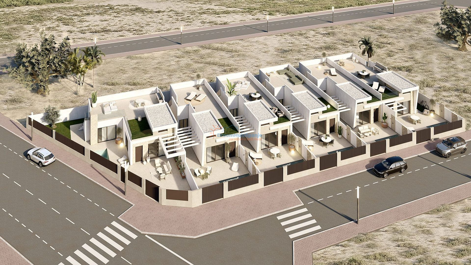 Mooi ontworpen villa in Los Alcazares te koop - DroomHuisSpanje