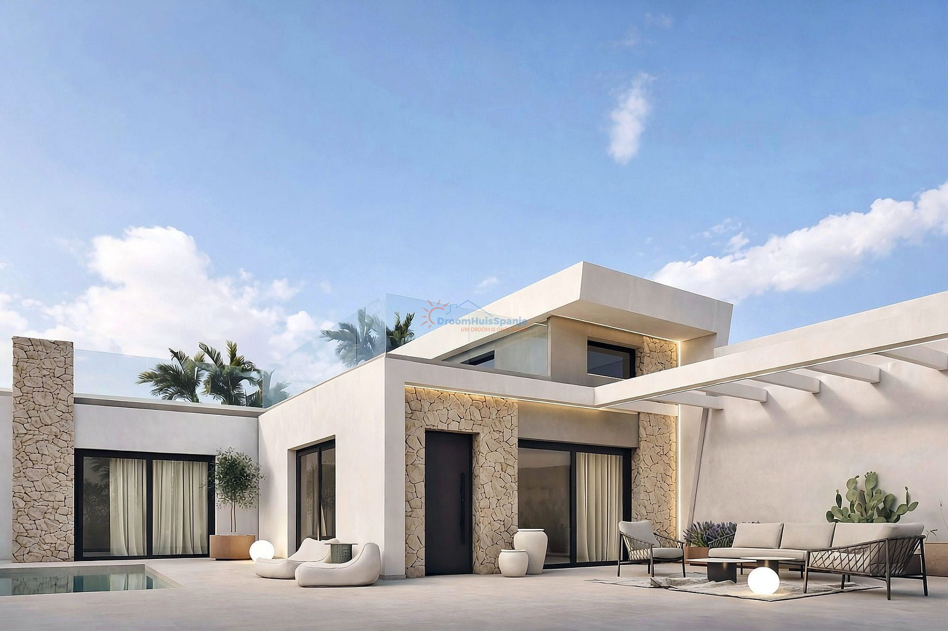 Mooi ontworpen villa in Los Alcazares te koop - DroomHuisSpanje