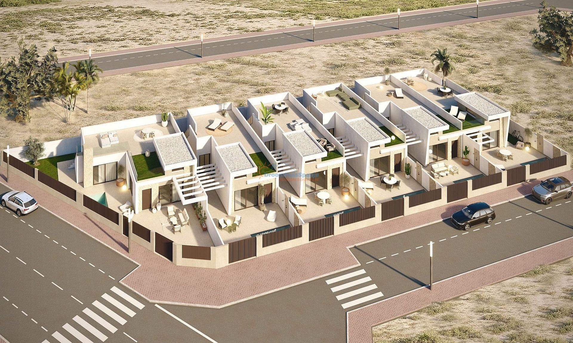 Mooi ontworpen villa in Los Alcazares te koop - DroomHuisSpanje