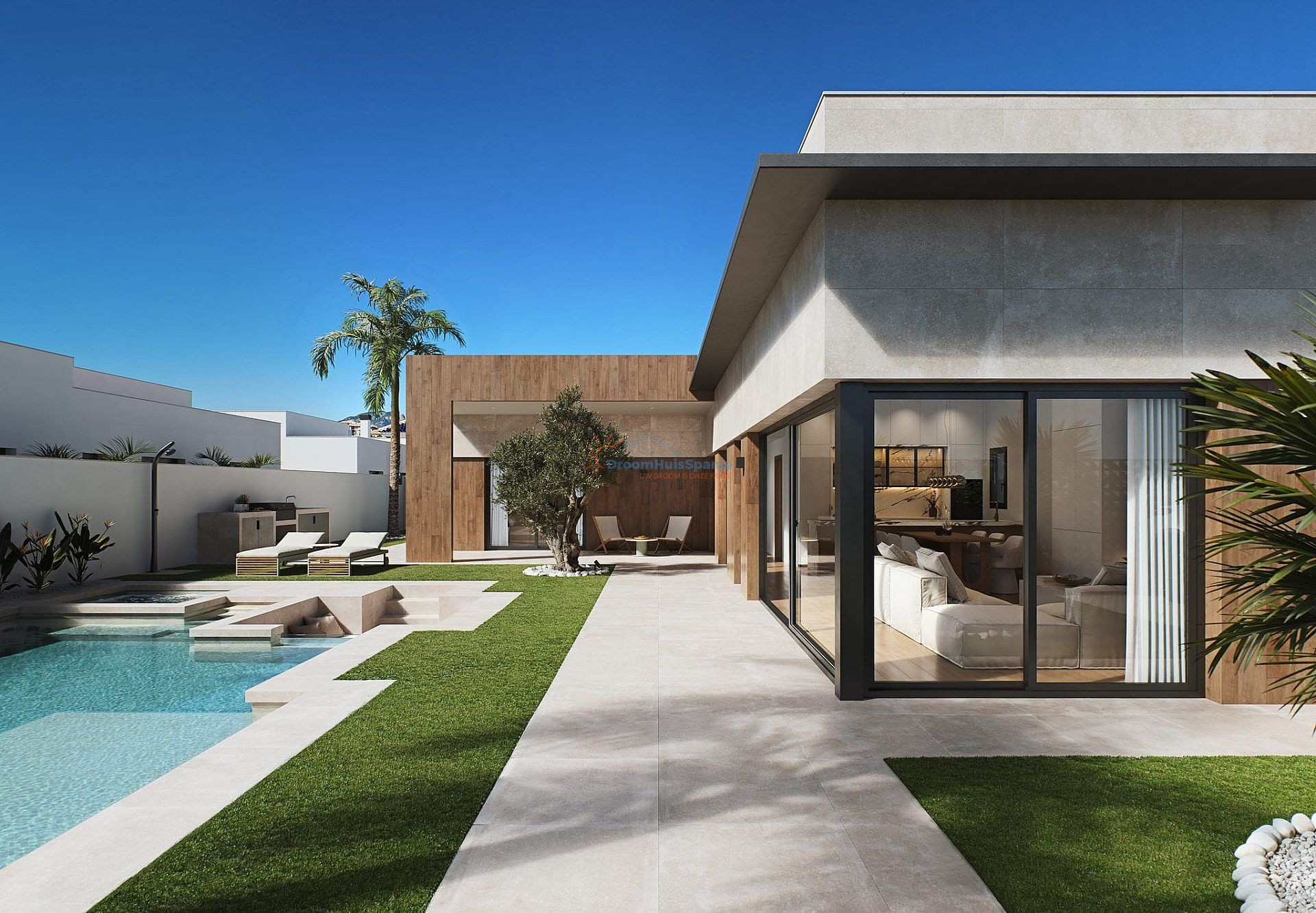 Mooi ontworpen villa te koop in Sucina, Murcia - DroomHuisSpanje
