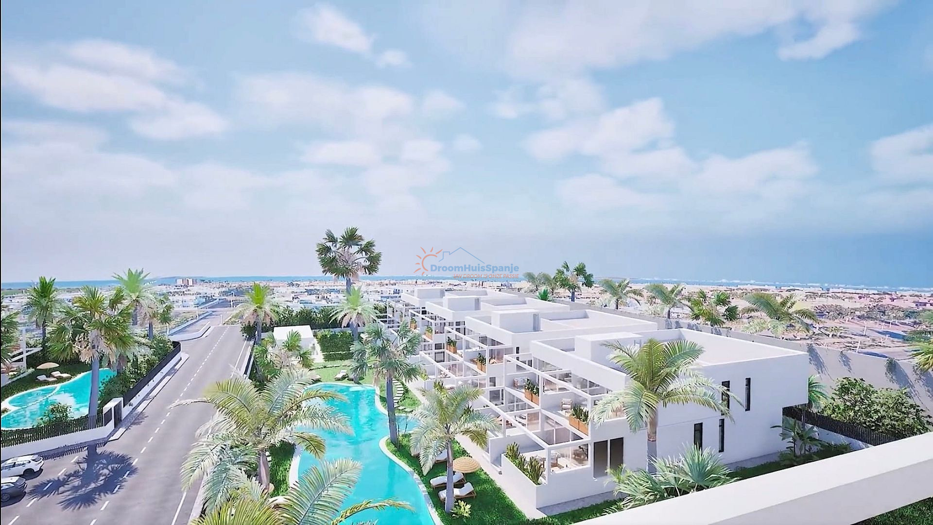 Moderne bungalow op loopafstand van het strand in Mar de Cristal - DroomHuisSpanje