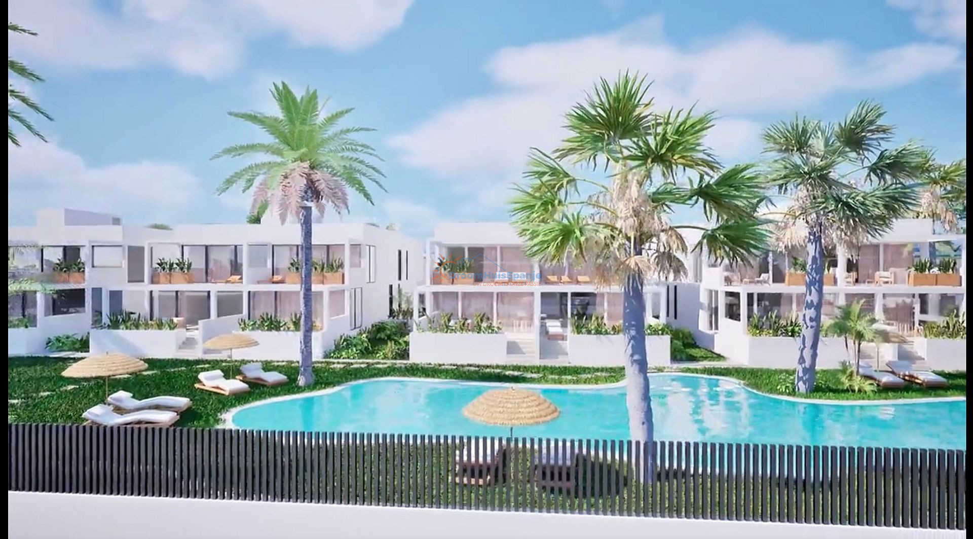 Moderne bungalow op loopafstand van het strand in Mar de Cristal - DroomHuisSpanje