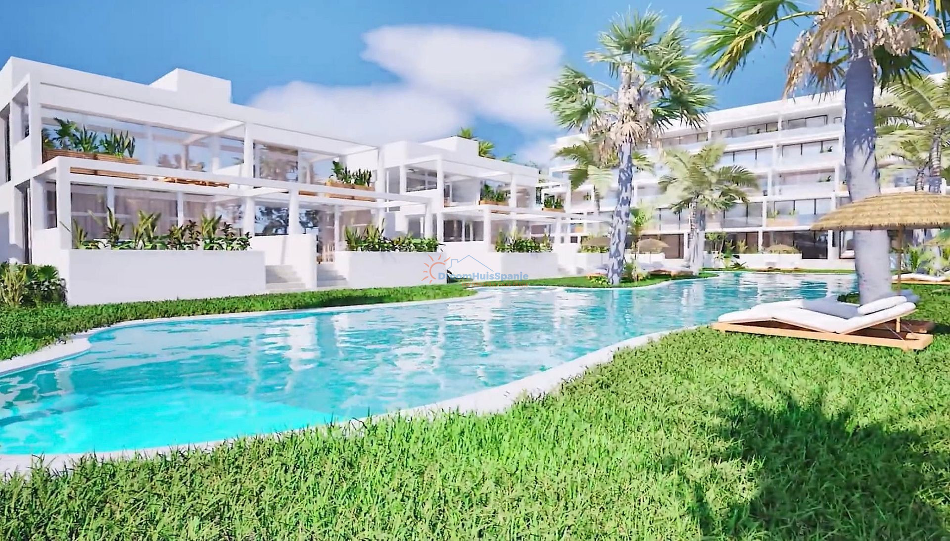 Moderne bungalow op loopafstand van het strand in Mar de Cristal - DroomHuisSpanje
