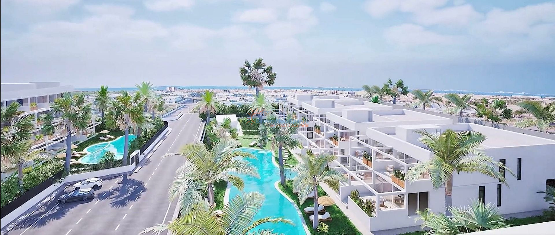 Moderne bungalow op loopafstand van het strand in Mar de Cristal - DroomHuisSpanje