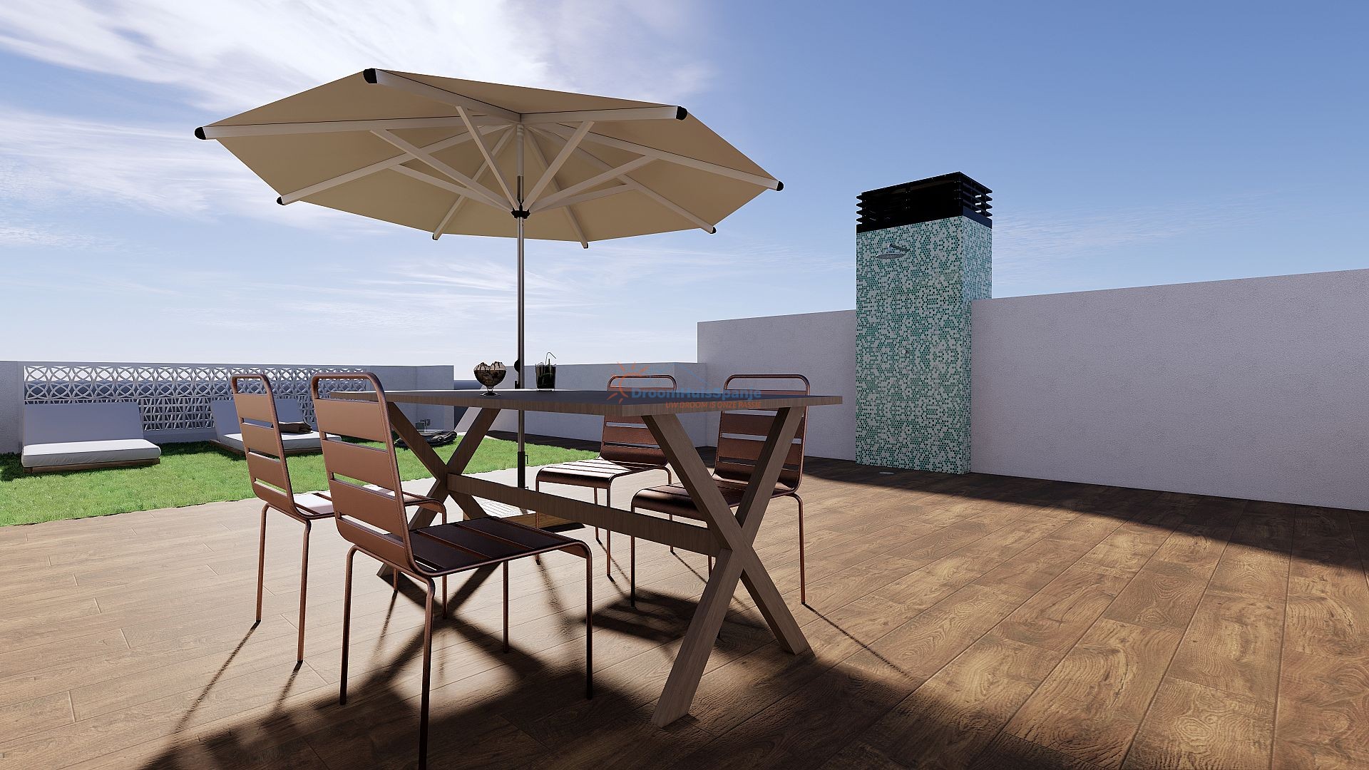 Ático nuevo a 100 metros de la playa - DroomHuisSpanje