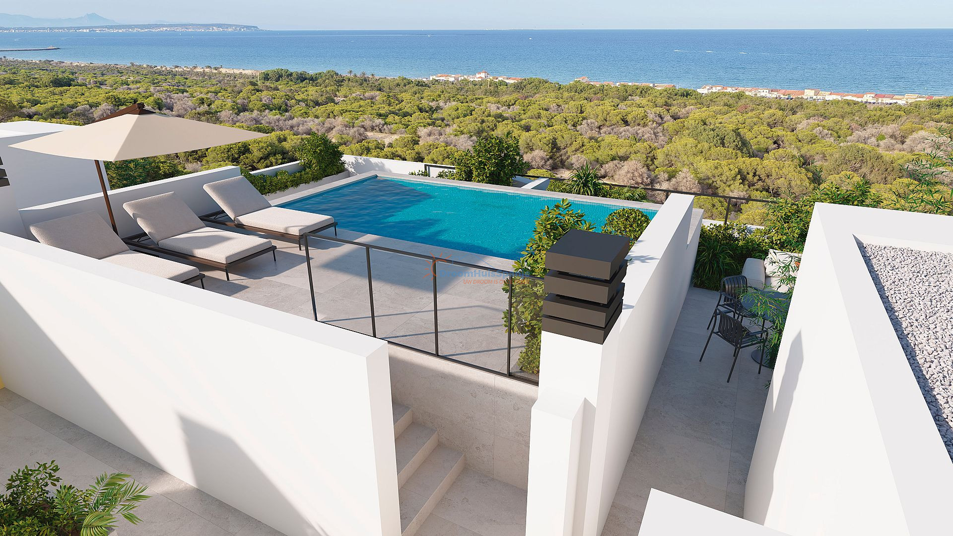Spectaculair penthouse te koop in Guardamar del Segura - DroomHuisSpanje