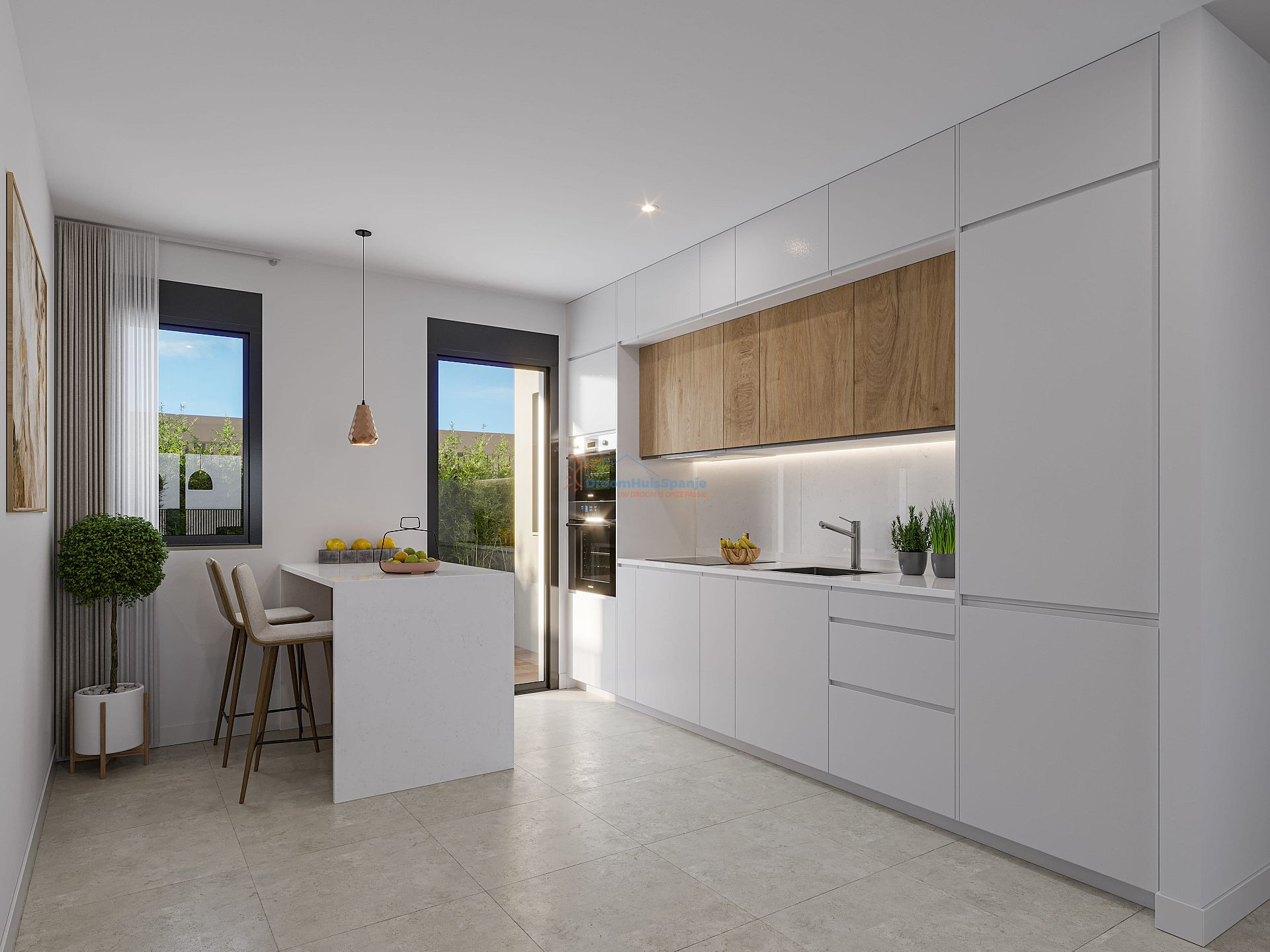 Gelijkvloers appartement met privé tuin in Los Alcazares - DroomHuisSpanje