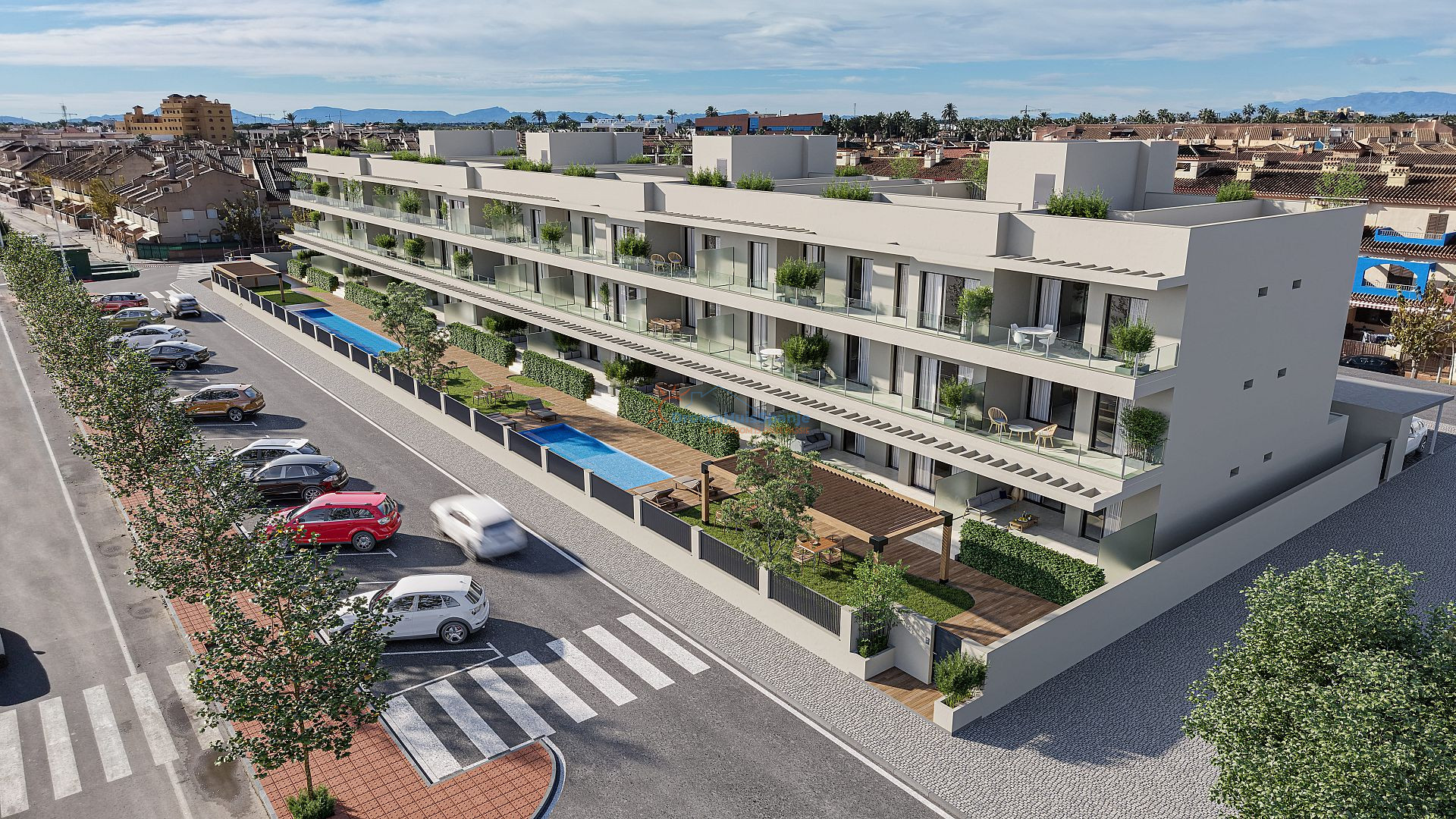 Penthouse met privé dakterras te koop in Los Alcazares - DroomHuisSpanje