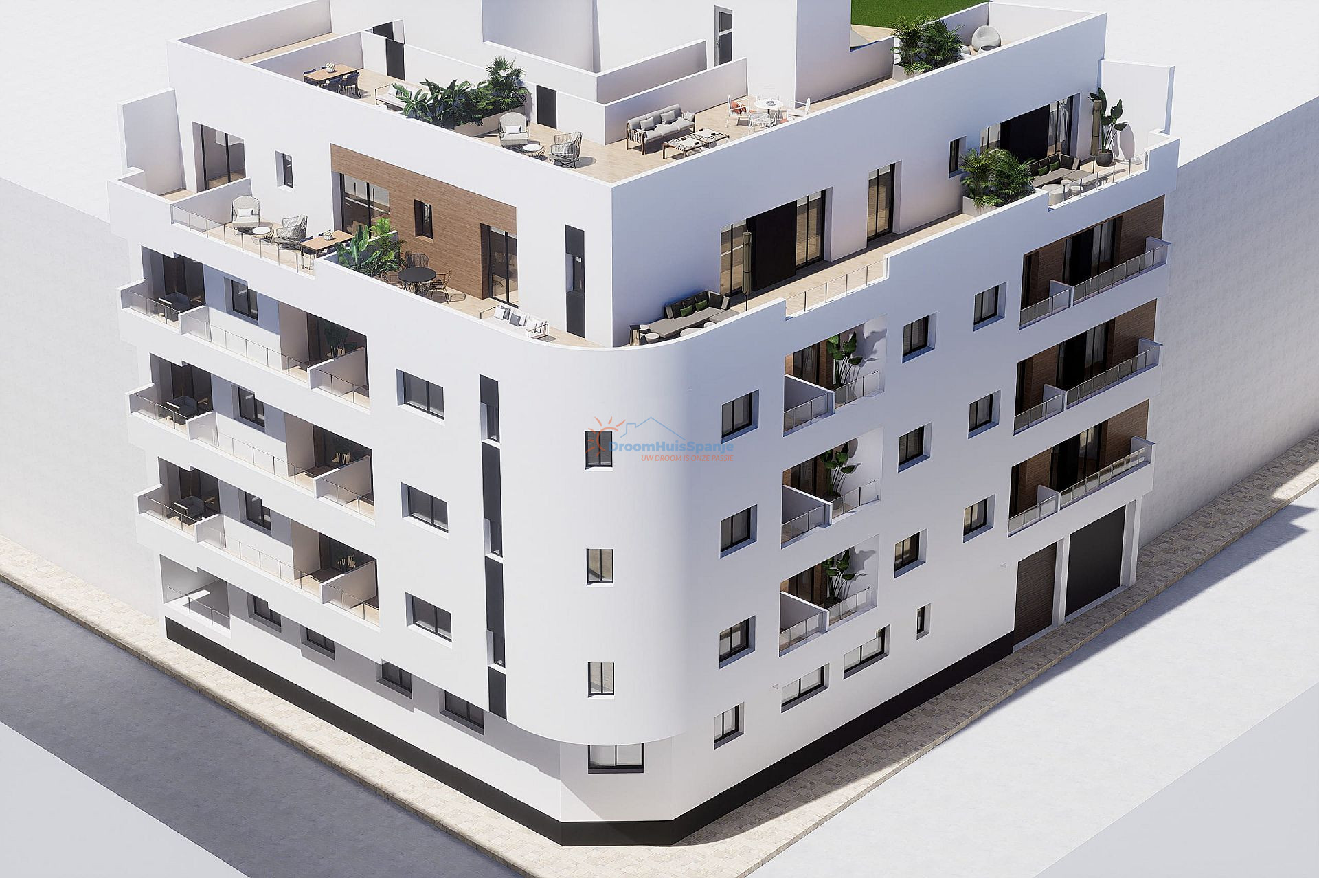 Modern penthouse met dakterras te koop in Torrevieja - DroomHuisSpanje