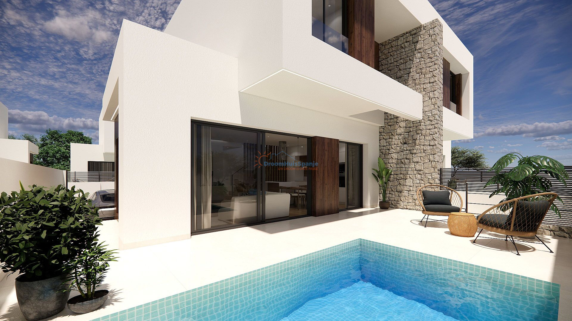 Chalet independiente en Dolores - Obra nueva - DroomHuisSpanje