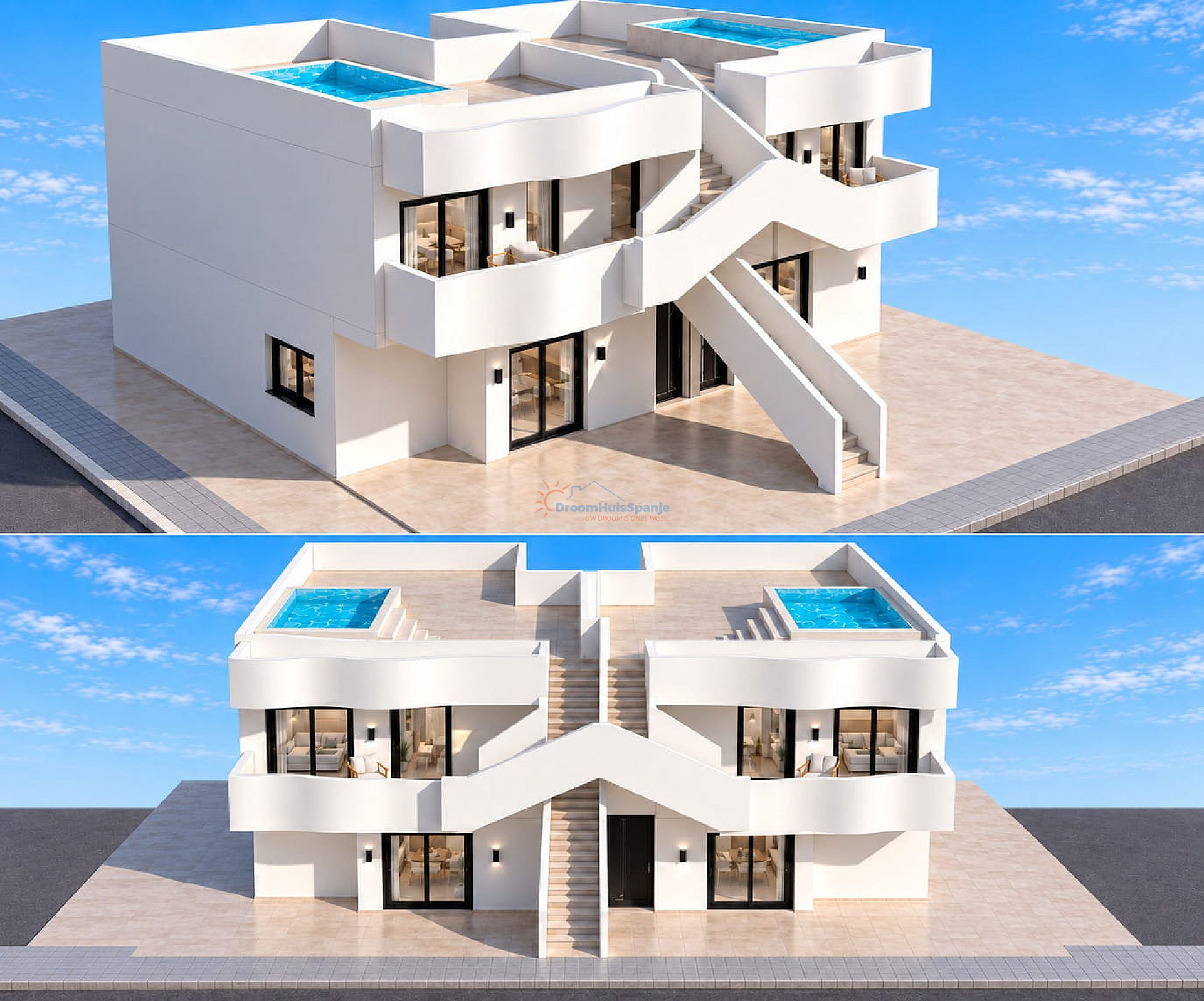 Atico en San Pedro del Pinatar - Lo Pagan - Obra nueva - DroomHuisSpanje