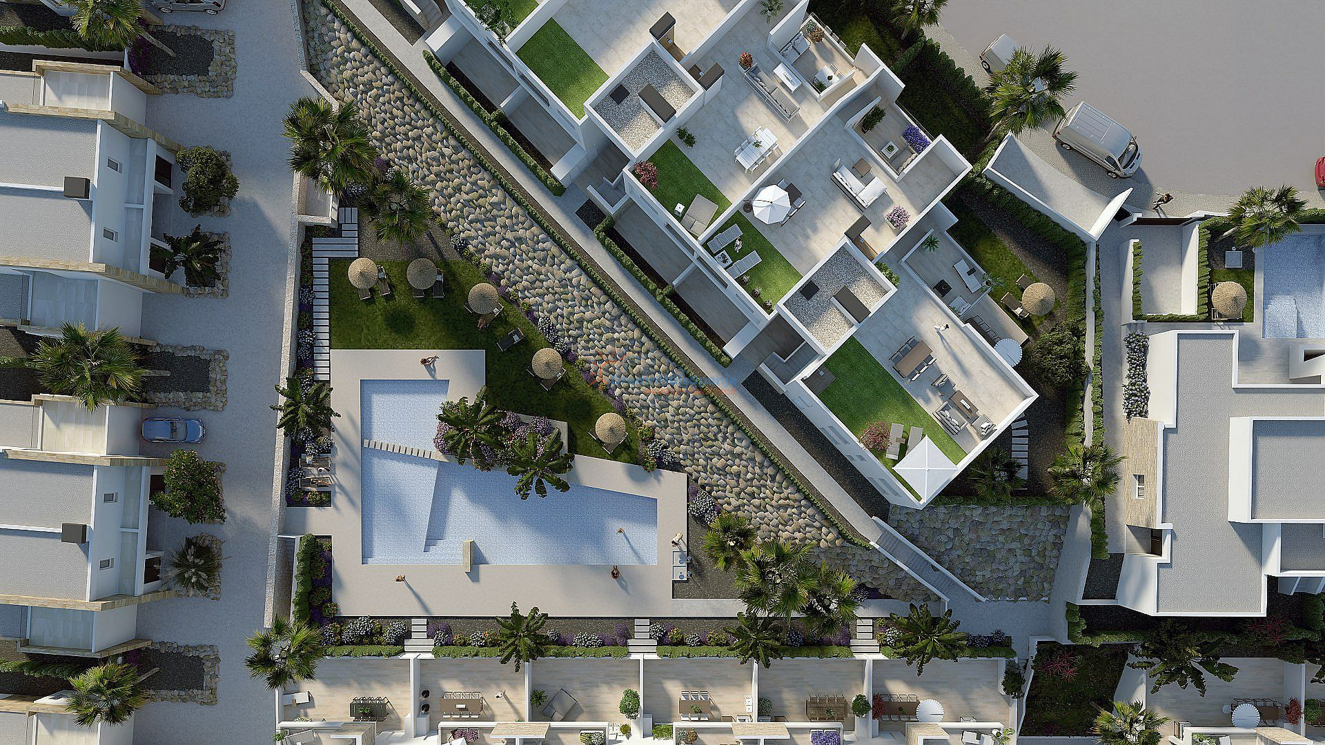 Penthouse met solarium op La Finca Golf Golf, Algorfa - DroomHuisSpanje