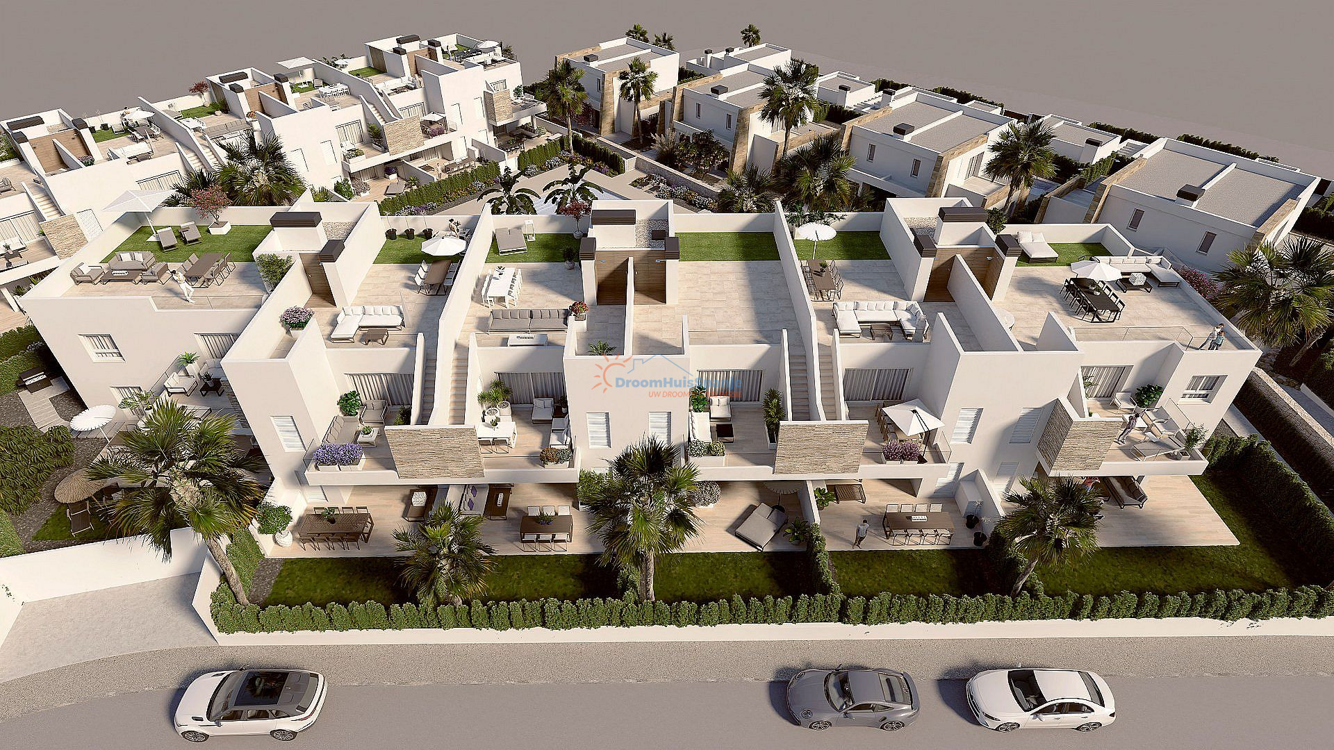 Penthouse met solarium op La Finca Golf Golf, Algorfa - DroomHuisSpanje