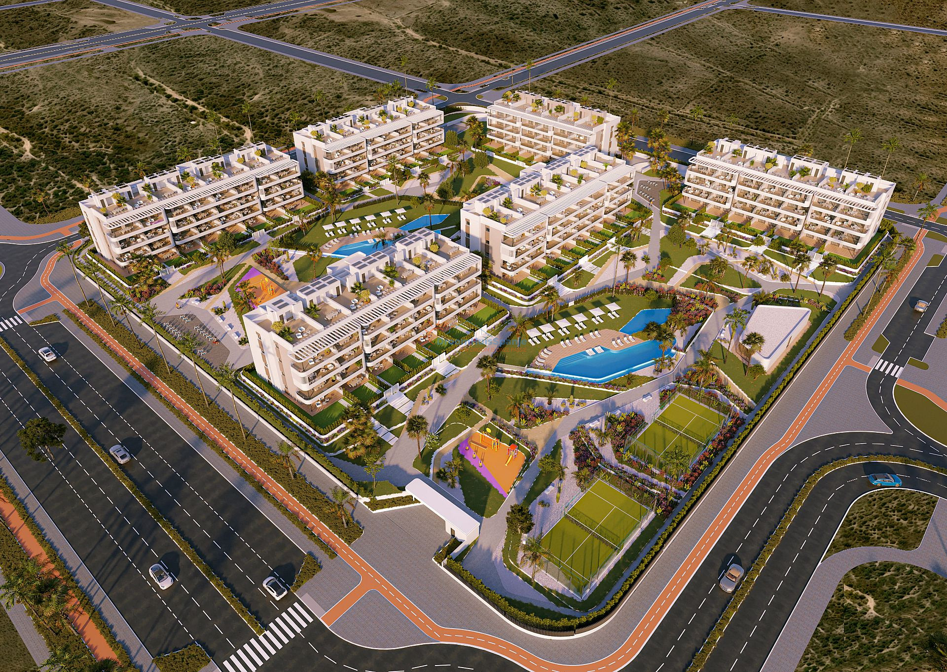 Penthouse in Torrevieja - New build - DroomHuisSpanje