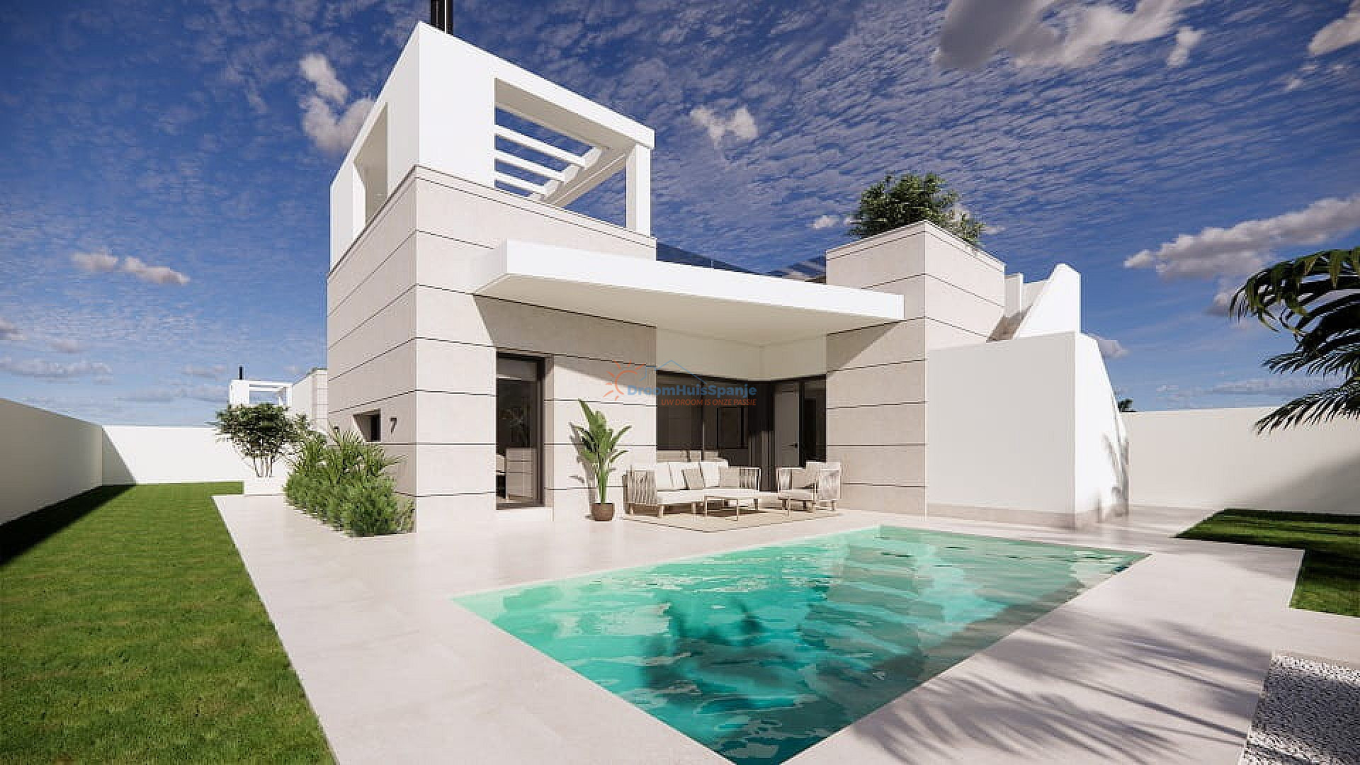 Zeer moderne design villa te koop in Torrevieja - DroomHuisSpanje