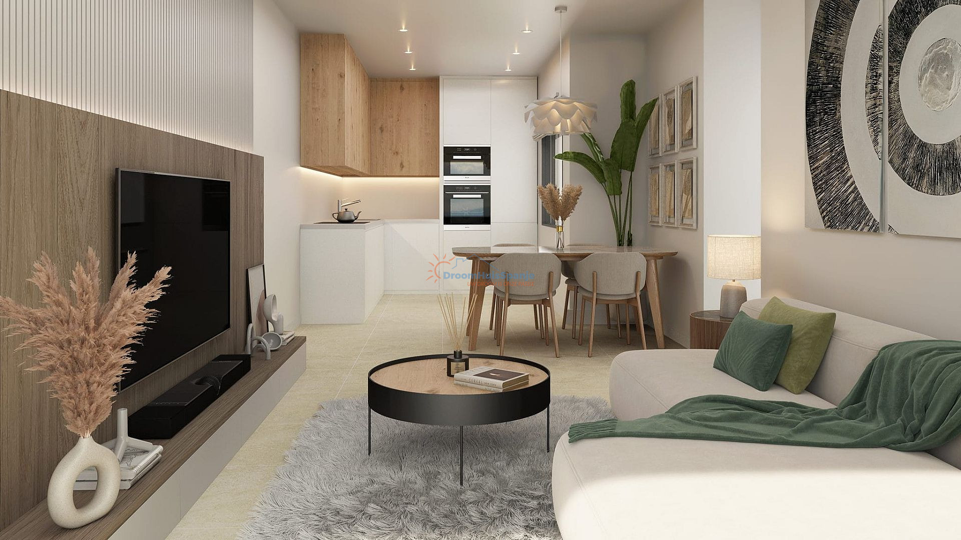 Moderne  hoek villa in Avileses, Murcia te koop - DroomHuisSpanje