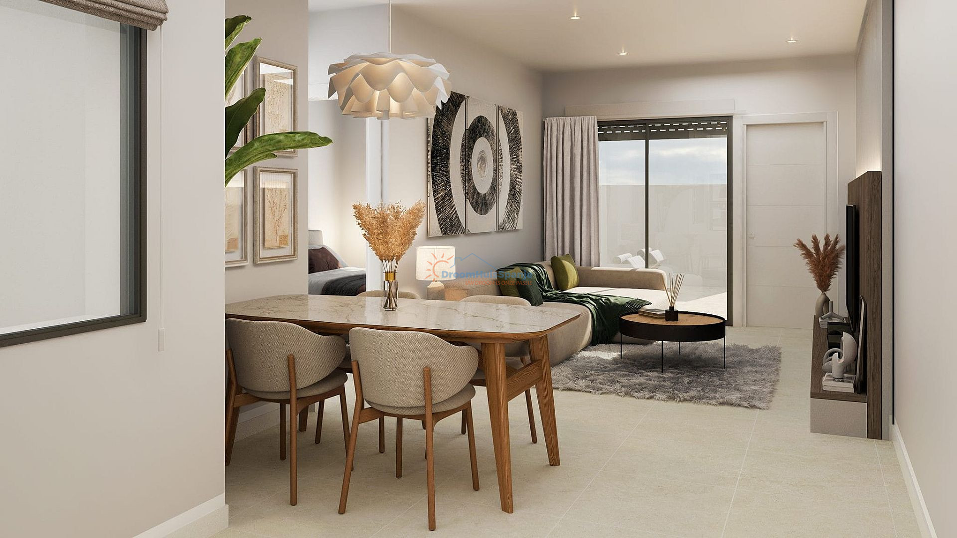 Moderne  hoek villa in Avileses, Murcia te koop - DroomHuisSpanje