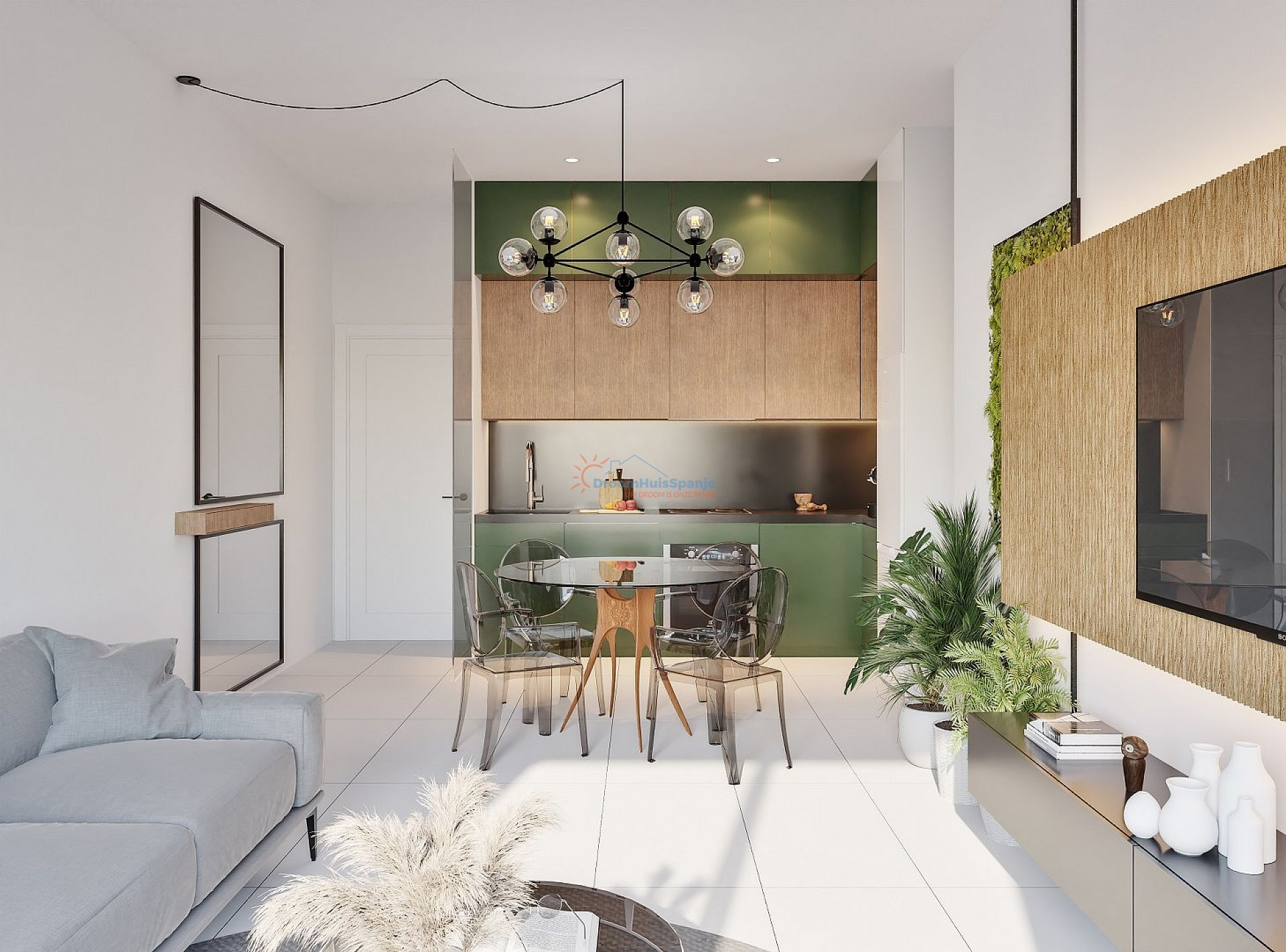 Begane grond 3 slaapkamer appartement in San Miguel de Salinas - DroomHuisSpanje