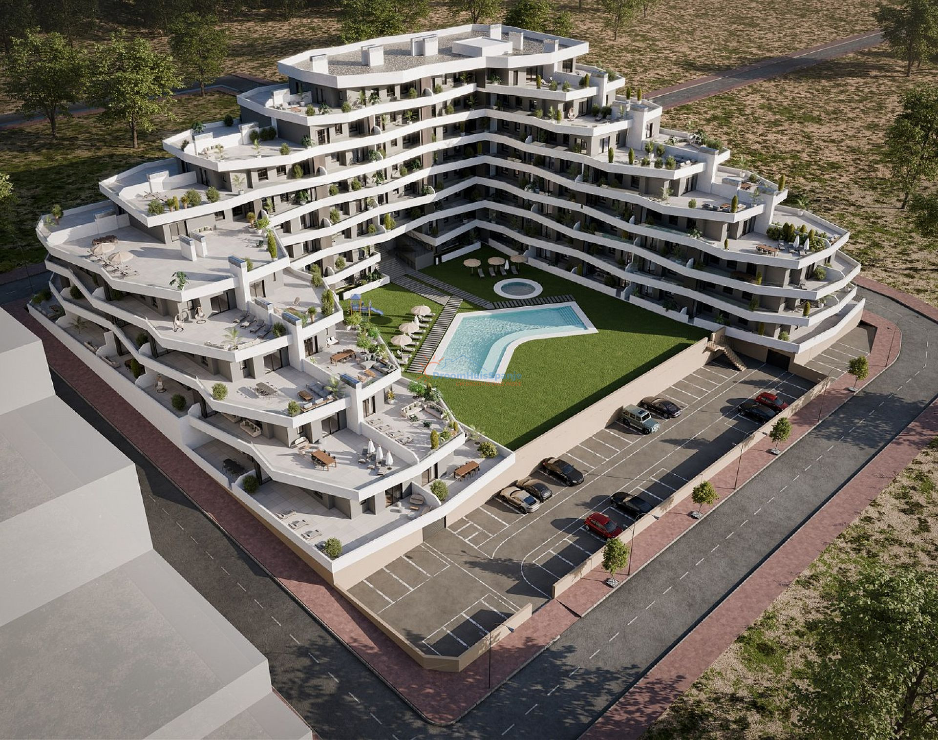 Begane grond 3 slaapkamer appartement in San Miguel de Salinas - DroomHuisSpanje