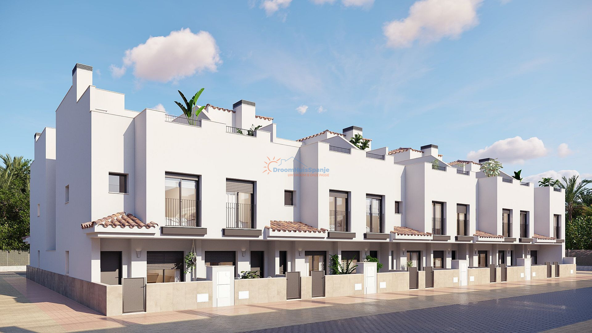 Modern herenhuis in het hart van het dorp Santa Rosalia  - DroomHuisSpanje