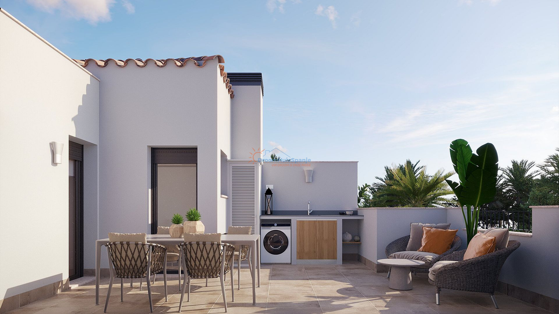 Modern herenhuis in het hart van het dorp Santa Rosalia  - DroomHuisSpanje
