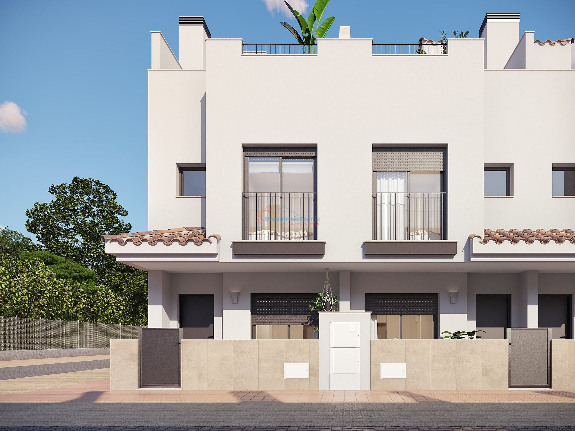 Modern herenhuis in het hart van het dorp Santa Rosalia  - DroomHuisSpanje