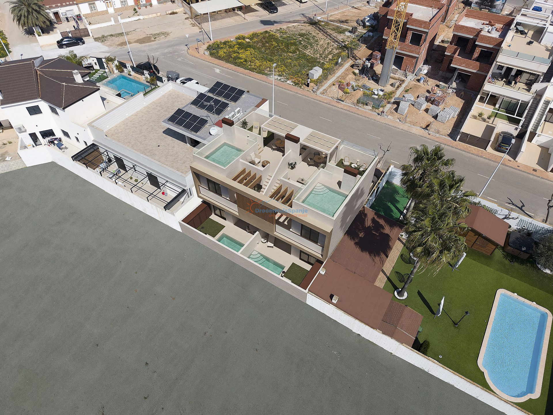 Penthouse appartement met privé zwembad in de Costa Calida - DroomHuisSpanje