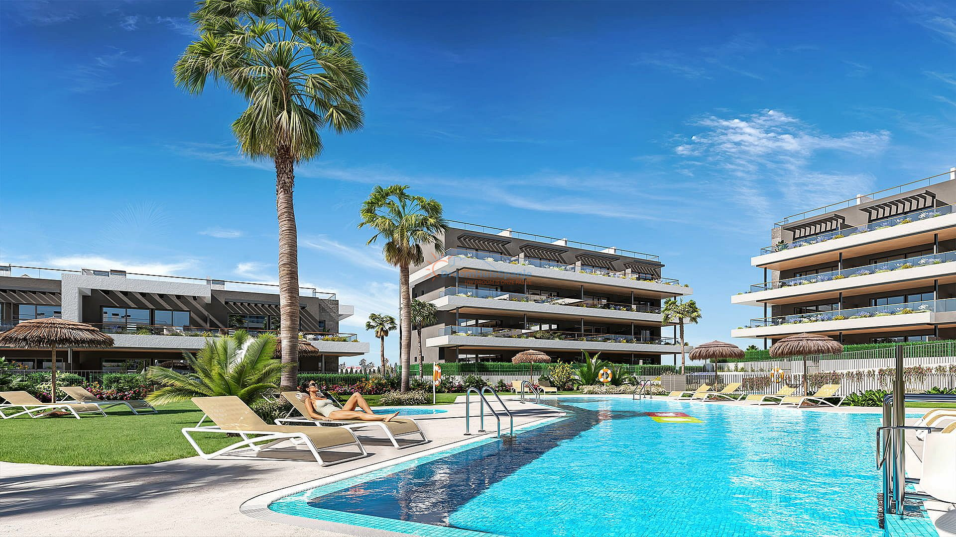 1 slaapkamer penthouse met dakterras te koop in Torrevieja - DroomHuisSpanje
