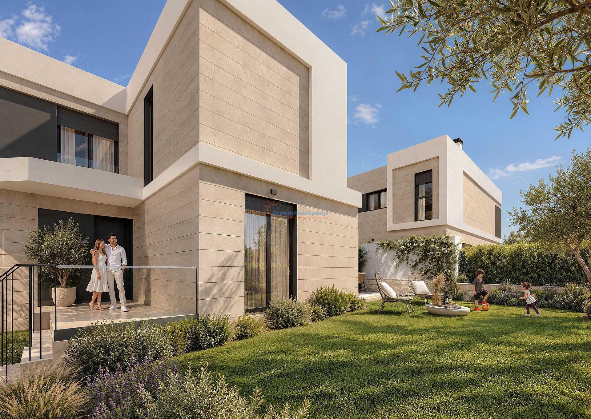 Geschakelde villa met 3 slaapkamers in Alicante - DroomHuisSpanje