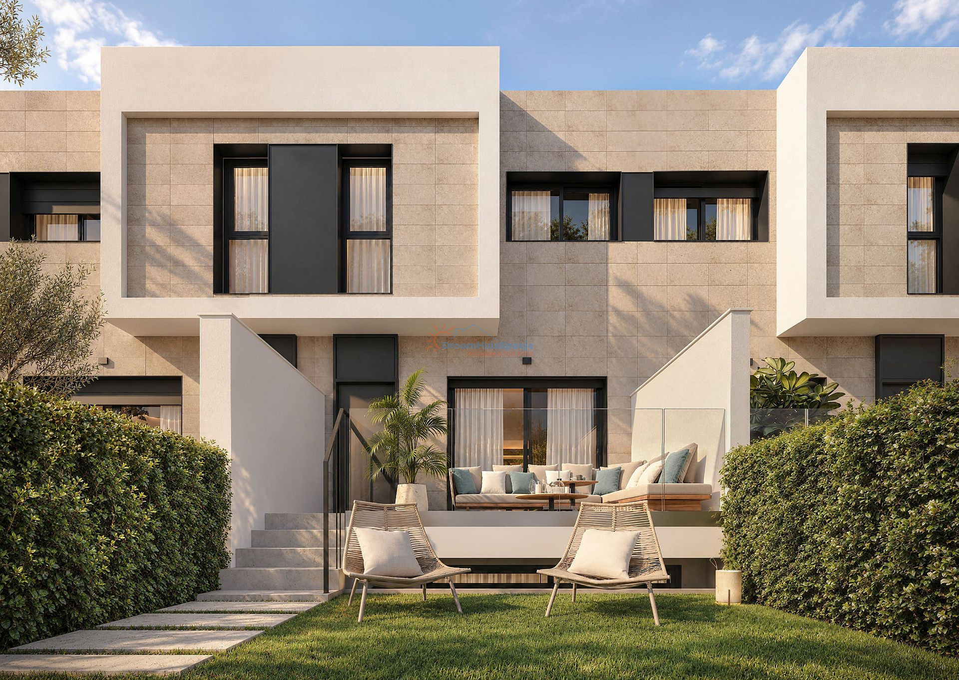 Geschakelde villa met 3 slaapkamers in Alicante - DroomHuisSpanje