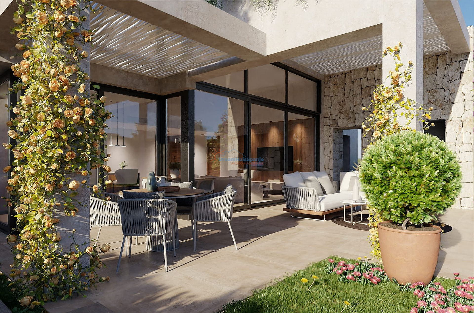 Prachtige vrijstaande villa te koop in Desert Springs Golf, Almeria - DroomHuisSpanje