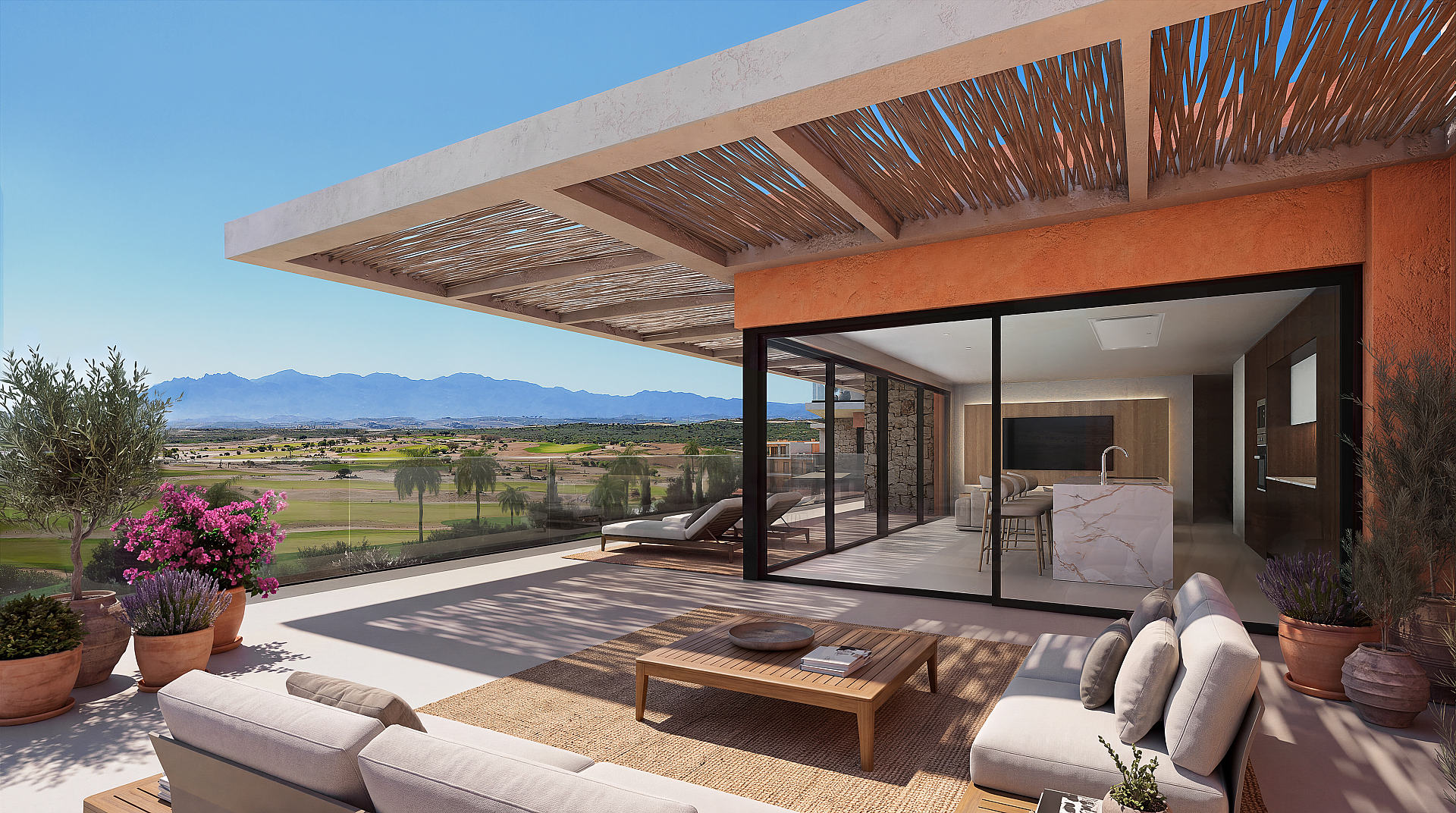 Begane grond appartement te koop in Desert Springs Golf - DroomHuisSpanje