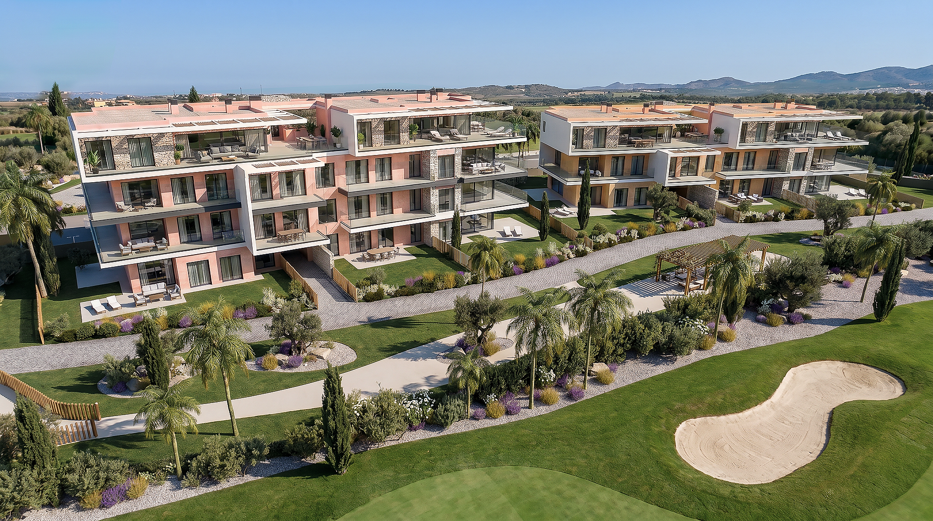 Begane grond appartement te koop in Desert Springs Golf - DroomHuisSpanje