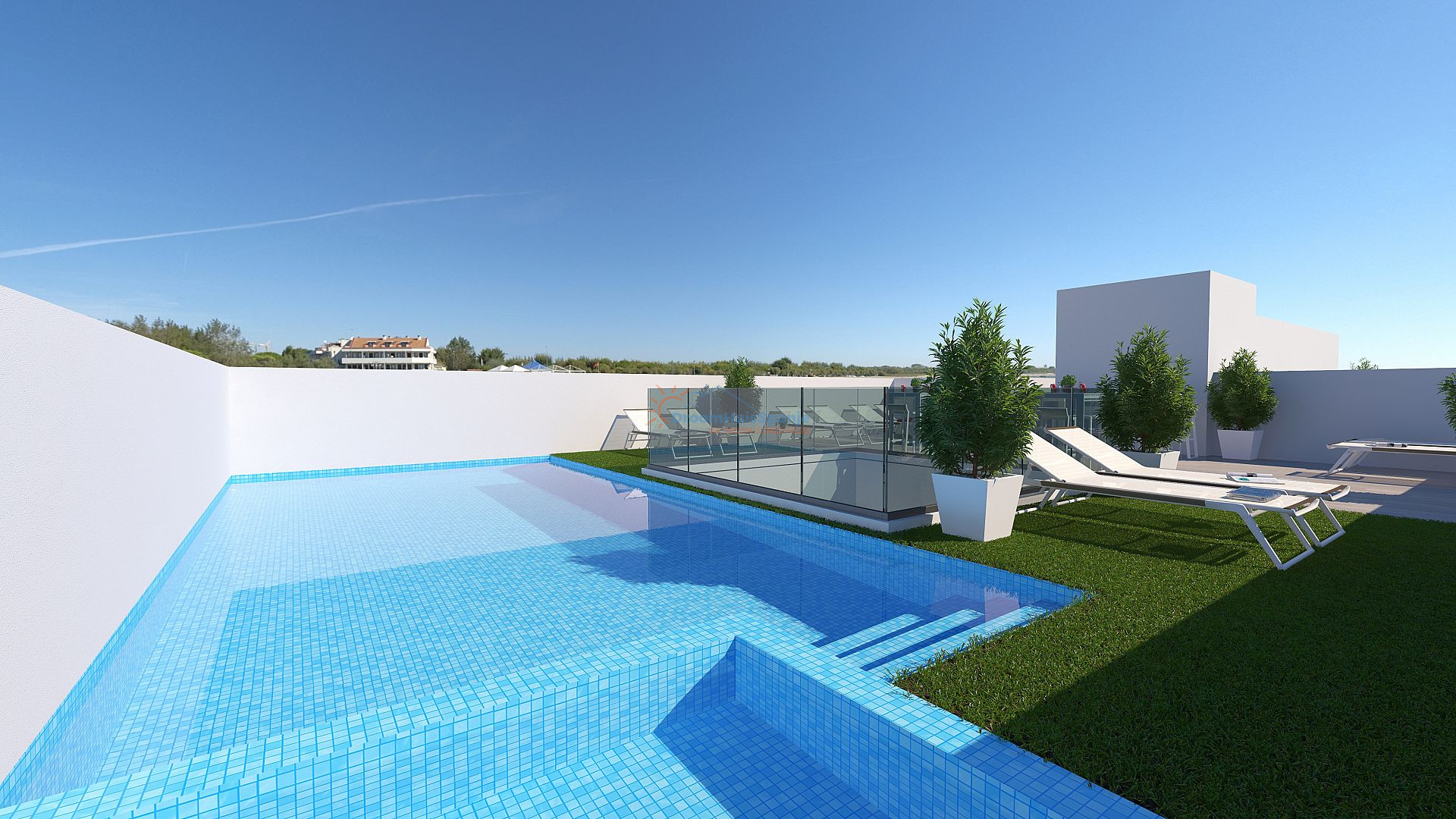 Nieuw appartement op de begane grond op 150 meter van het strand - DroomHuisSpanje
