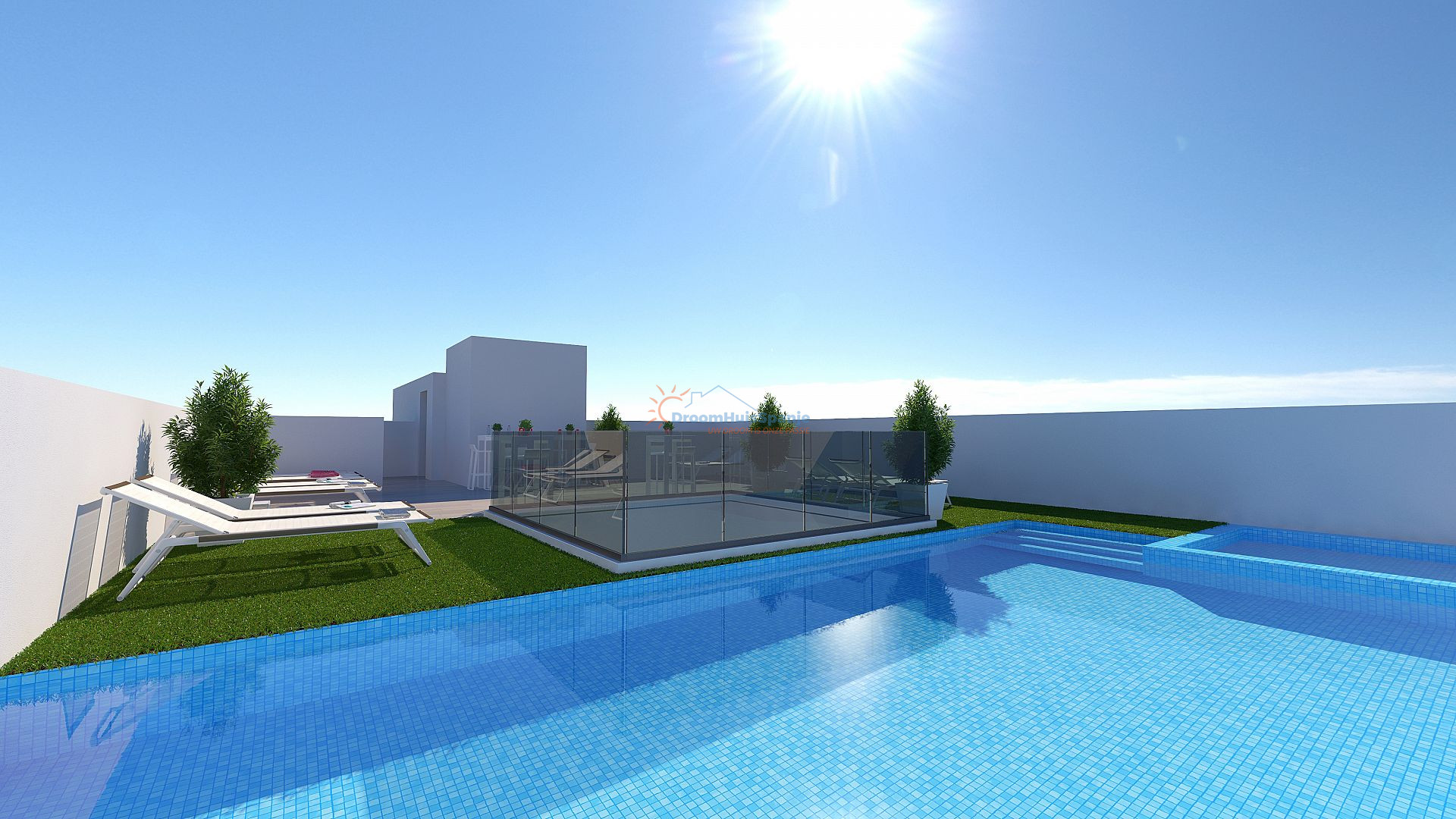 Nieuw appartement op de begane grond op 150 meter van het strand - DroomHuisSpanje
